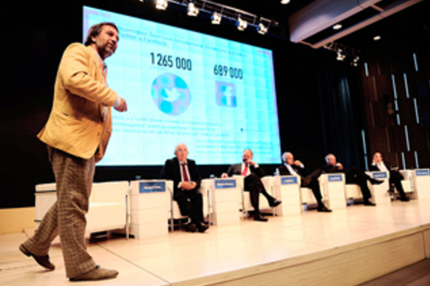 *«Генерируйте больше умного контента»:* Кудрявцев, Чизхолм и Мориарти на форуме «Медиа будущего»