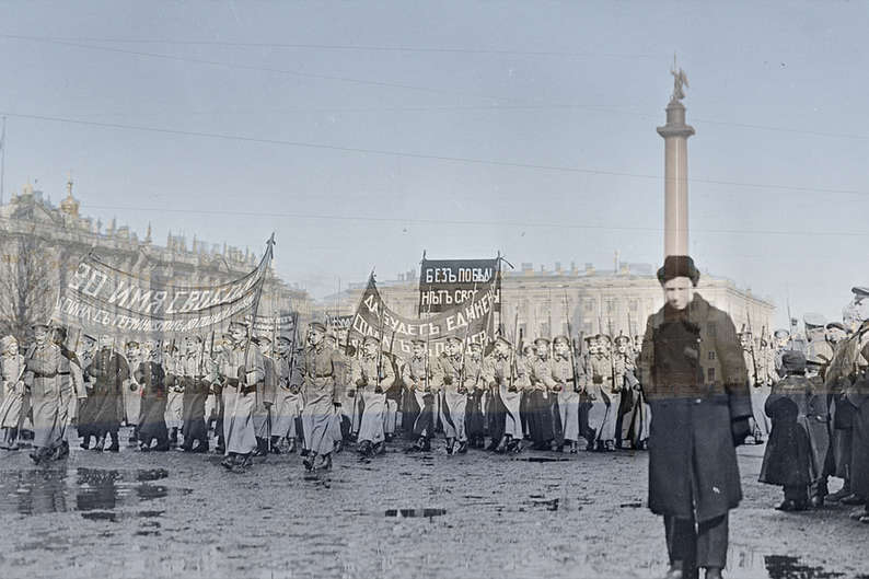 Находка T&P: Москва и Петербург во время революции 1917 года и сейчас Находка T&P: Москва и Петербург во время революции 1917 года и сейчас