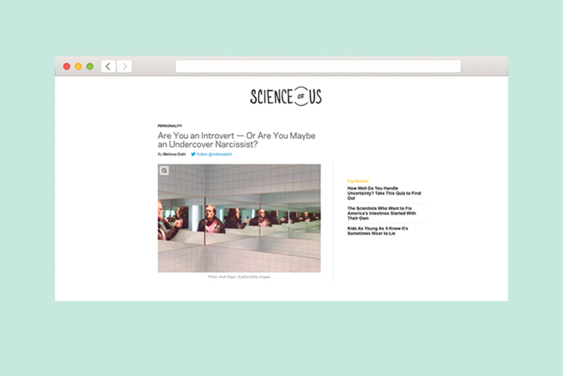 Проверка T&P: насколько вы склонны к скрытому нарциссизму