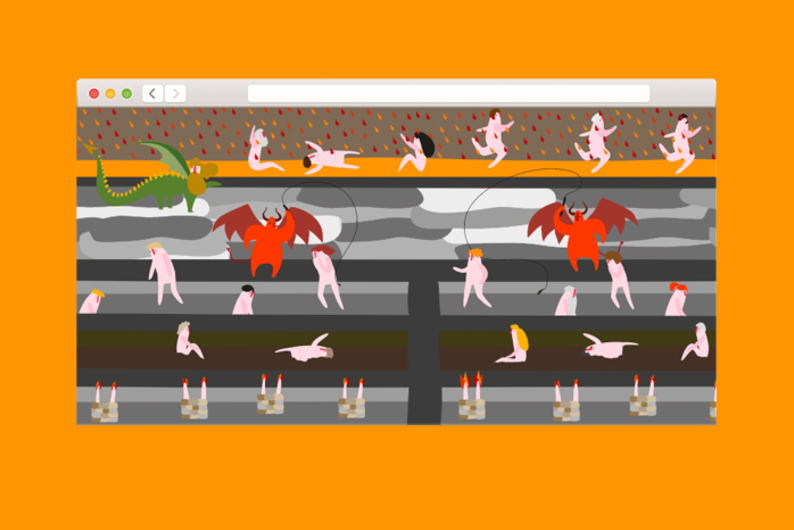 Находка T&P: интерактивная карта ада Данте