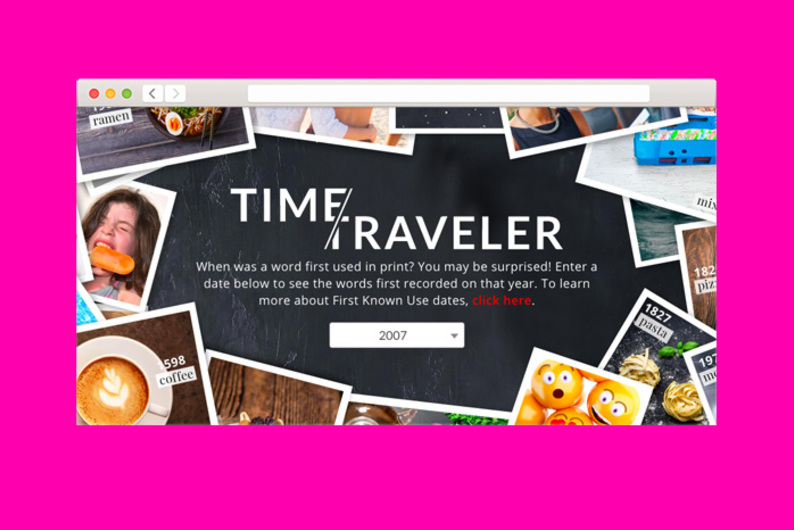 Находка T&P: интерактивный словарь с хронологией появления иностранных слов Находка T&P: интерактивный словарь с хронологией появления иностранных слов