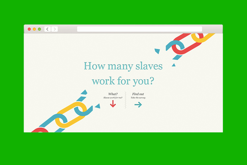 Находка T&P: калькулятор, который рассчитывает количество рабов, работающих на вас прямо сейчас Находка T&P: калькулятор, который рассчитывает количество рабов, работающих на вас прямо сейчас