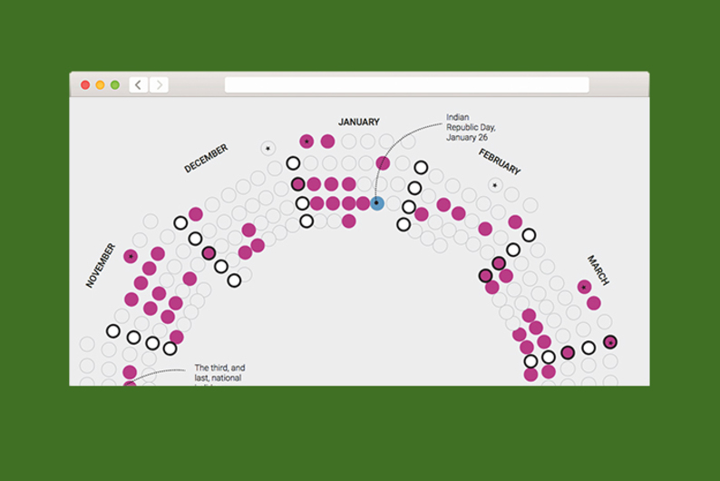 Находка T&P: инфографика о праздниках-выходных в разных странах