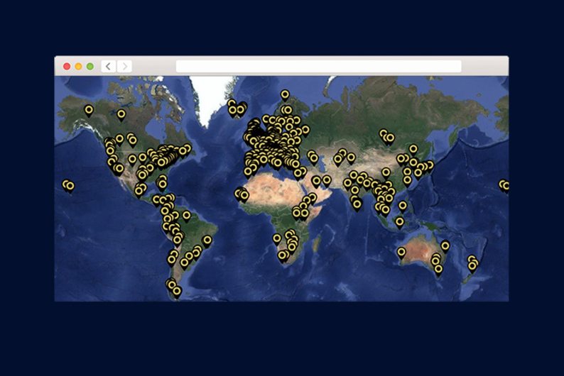 Находка T&P: карта звуков разных городов и стран