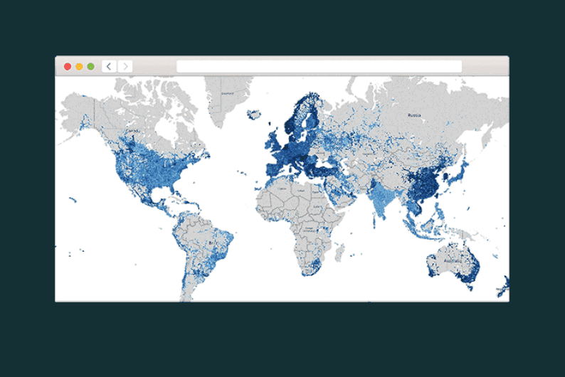 Находка T&P: скорость интернета в разных странах мира