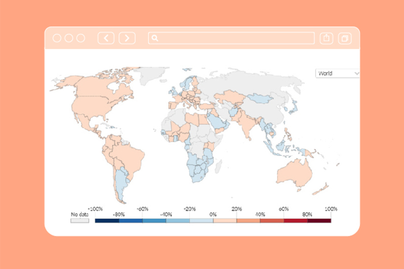 Как пандемия изменила перемещения людей во всем мире